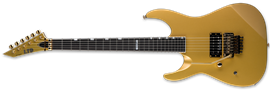 LTD M-1 CUSTOM  '87 Metallic Gold  Left Handed 6-String Electric Guitar 2024